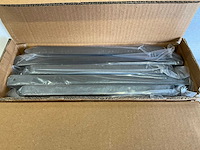 Barn door pull handle - 30 cm - platstaal (35x) - afbeelding 3 van  5