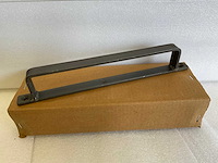 Barn door pull handle - 30 cm - platstaal (35x) - afbeelding 4 van  5