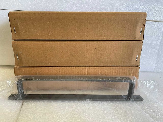 Barn door pull handle - 30 cm - platstaal (35x) - afbeelding 5 van  5