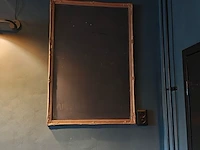 Barok lijst met krijtbord, goud kleur