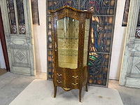Barok vitrinekast 80 cm breed - afbeelding 2 van  4