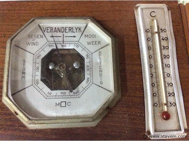 Barometers 2stuks - afbeelding 3 van  4