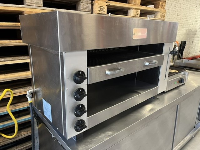Barossi/adm horeca gas salamandergrill, asm-4g, 2020 - afbeelding 1 van  7