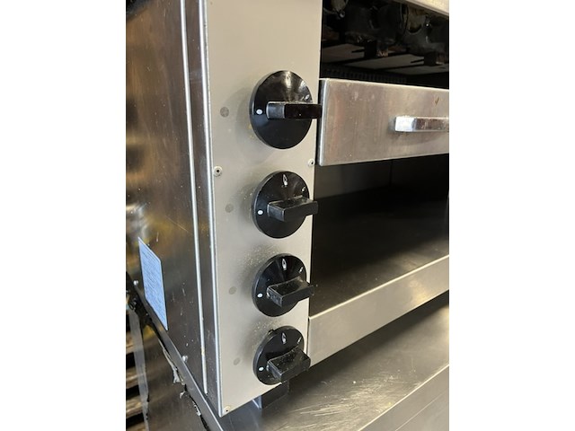 Barossi/adm horeca gas salamandergrill, asm-4g, 2020 - afbeelding 5 van  7