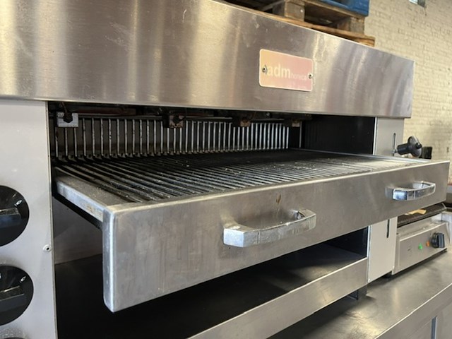 Barossi/adm horeca gas salamandergrill, asm-4g, 2020 - afbeelding 6 van  7