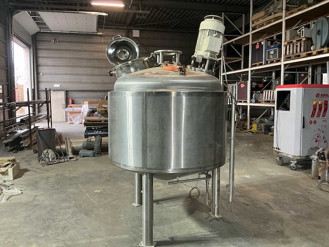 Barosta 620-tnk-01 rvs procestank met interne spiraal en pompunit - afbeelding 1 van  12