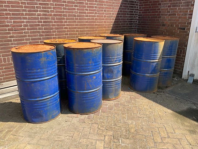 Barrel | 200 liter | leeg (9x) - afbeelding 1 van  4