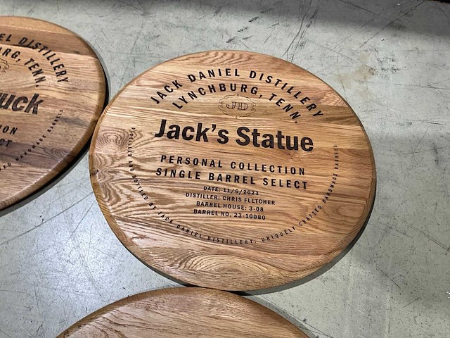 Barrel head x 7 en decanter set - afbeelding 5 van  7