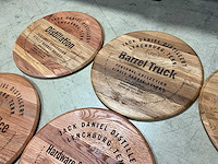 Barrel head x 7 en decanter set - afbeelding 6 van  7