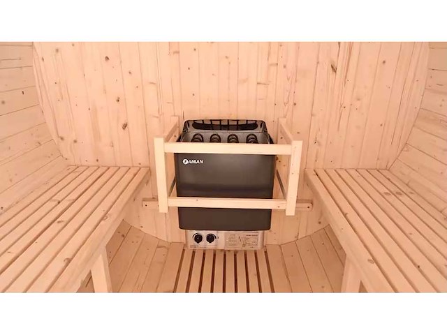 Barrel sauna 150 cm - afbeelding 2 van  5