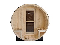 Barrel sauna 180 cm - afbeelding 2 van  4