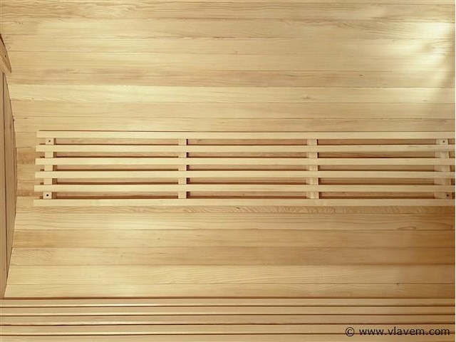 Barrelsauna rond - 200x240 cm - met kachel - afbeelding 4 van  4