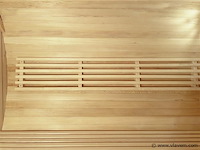 Barrelsauna rond - 200x240 cm - met kachel - afbeelding 4 van  4