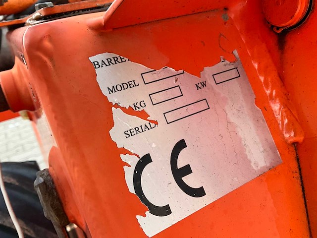 Barreto 1620 grondfrees - afbeelding 2 van  10