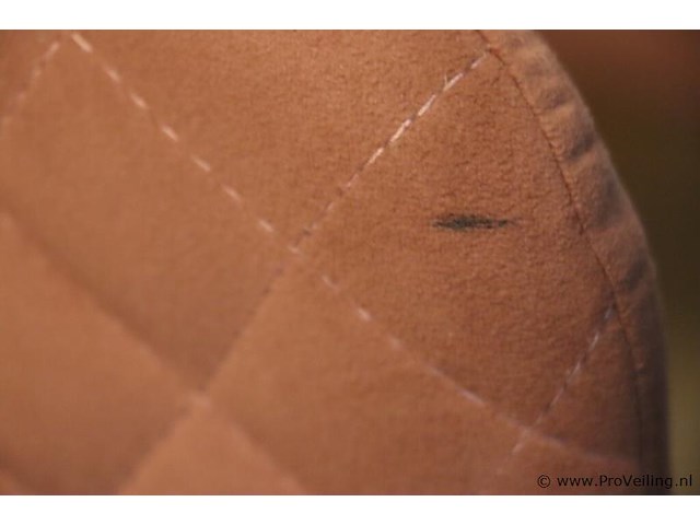 Barstoelen - kleur oud roze gestoffeerd - 2 stuks - afbeelding 6 van  7