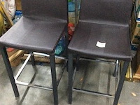 Barstoelen metaal 2stuks - afbeelding 1 van  2