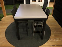 Bartafel (130x90x92cm) incl. 4 barstoelen - afbeelding 1 van  8