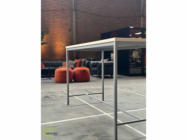 Bartafel 80 x 80 x 110 cm; bladdikte 4 cm (2x) - afbeelding 4 van  4