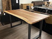 Bartafel acacia boomstam 180cm, naturel - afbeelding 1 van  6