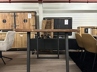 Bartafel acacia boomstam 180cm, naturel - afbeelding 6 van  6