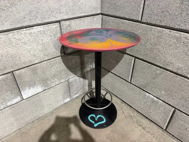Bartafel "graffiti" - afbeelding 1 van  6