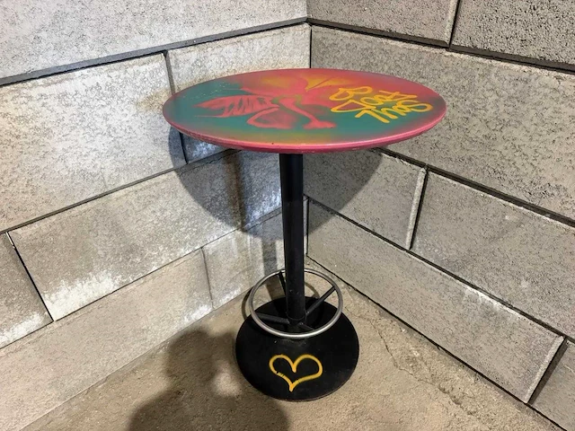 Bartafel "graffiti" - afbeelding 1 van  5