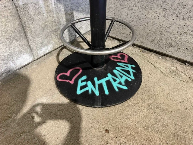 Bartafel "graffiti" - afbeelding 3 van  5