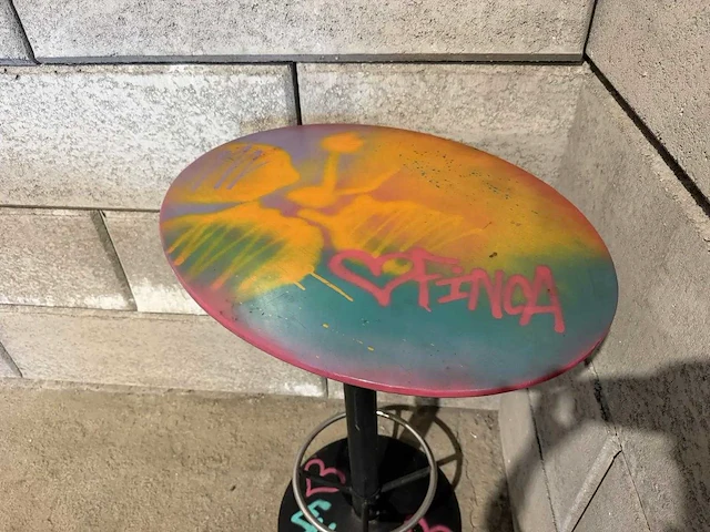 Bartafel "graffiti" - afbeelding 5 van  5