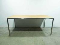 Bartafel hout en rvs - afbeelding 3 van  7