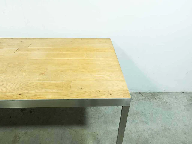 Bartafel hout en rvs - afbeelding 2 van  2