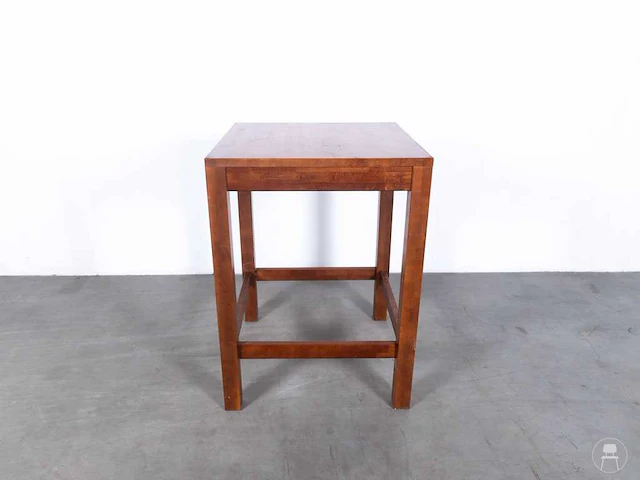 Bartafel hout vierkant (3x) - afbeelding 2 van  4