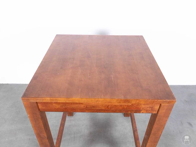 Bartafel hout vierkant (3x) - afbeelding 4 van  4