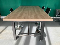 Bartafel met 3x barkruk - afbeelding 2 van  2