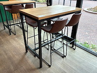 Bartafel met 4 stoelen (2x) - afbeelding 2 van  5