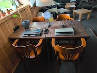 Bartafel met 4x barstoel - afbeelding 2 van  5