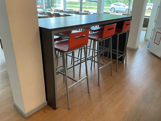 Bartafel met 6 stoelen - afbeelding 2 van  4