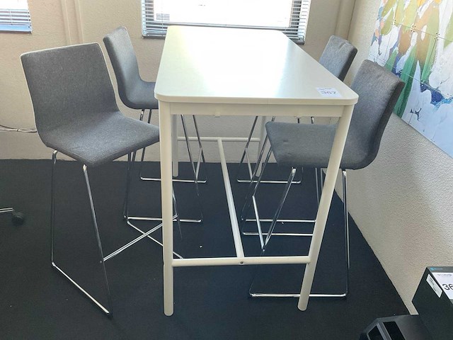 Bartafel met barstoelen - afbeelding 3 van  8