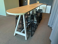 Bartafel met krukken (2x) - afbeelding 8 van  10