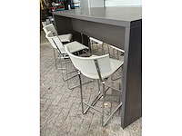 Bartafel met krukken - afbeelding 2 van  5