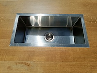 Bartafel met rvs ijsbak in het midden - afbeelding 2 van  8
