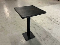 Bartafel met vierkant onderstel