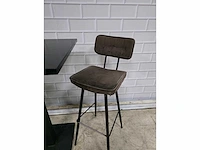 Bartafel set bestaande uit 1 tafel en 2 krukken - afbeelding 5 van  6