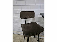 Bartafel set bestaande uit 1 tafel en 2 krukken - afbeelding 6 van  7