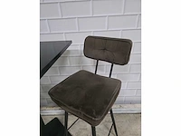 Bartafel set bestaande uit 1 tafel en 2 krukken - afbeelding 6 van  8
