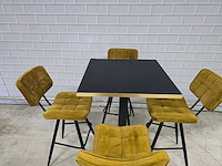 Bartafel set bestaande uit 1 tafel en 4 krukken - afbeelding 5 van  10