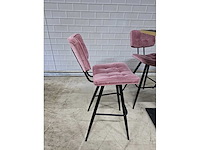 Bartafel set bestaande uit 1 tafel en 5 krukken - afbeelding 7 van  8