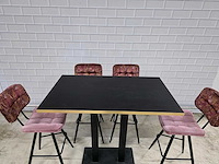 Bartafel set bestaande uit 1 tafel en 6 krukken - afbeelding 5 van  13