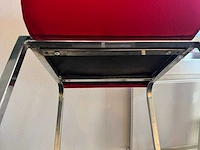 Bartafelset - bestaande uit 6 krukken & bartafel 180x60x110cm - afbeelding 4 van  6
