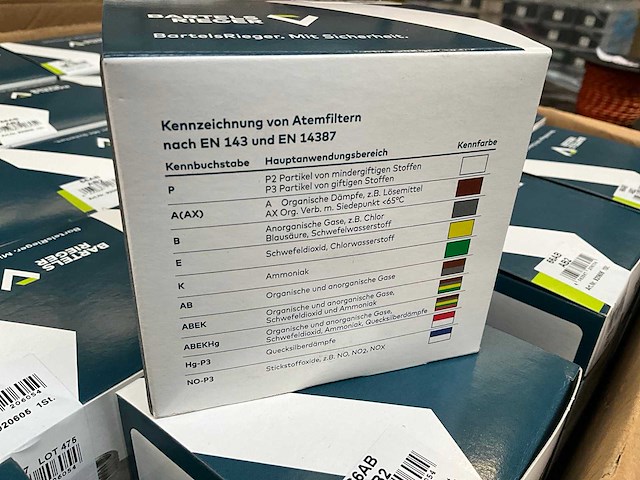 Bartels rieger - 66ab ab2 - ademfilter (150x) - afbeelding 4 van  5
