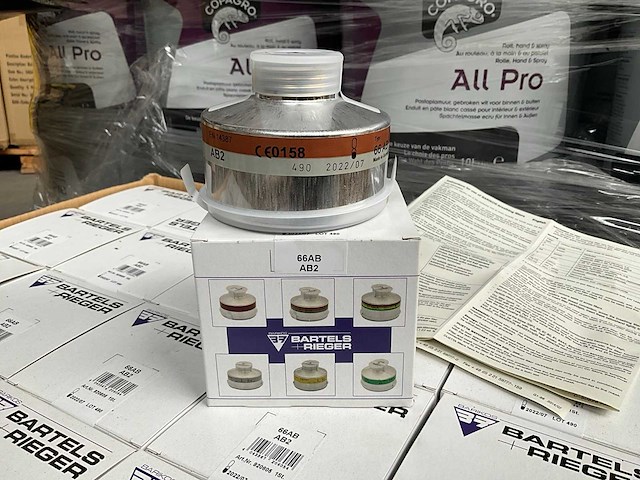 Bartels rieger 66ab ab2 breathing filters (100x) - afbeelding 2 van  9